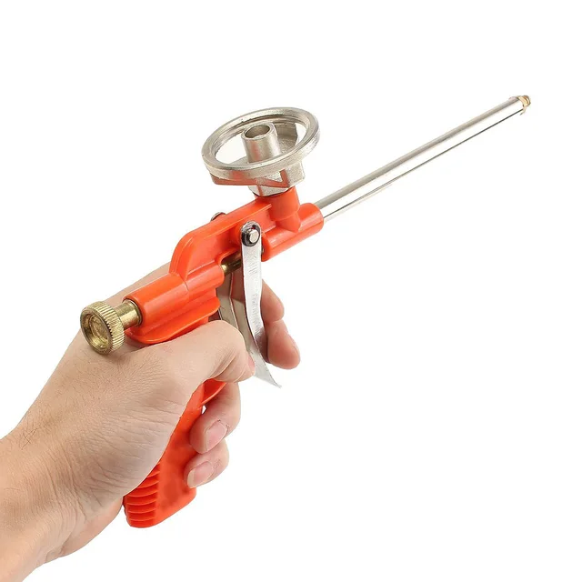 Pistolet do rozpylania piany Pistolet do spieniania kleju Metalowy poliuretanowy rozpylacz spustowy Pompa Uszczelniacz Narzędzie do uszczelniania do renowacji domu