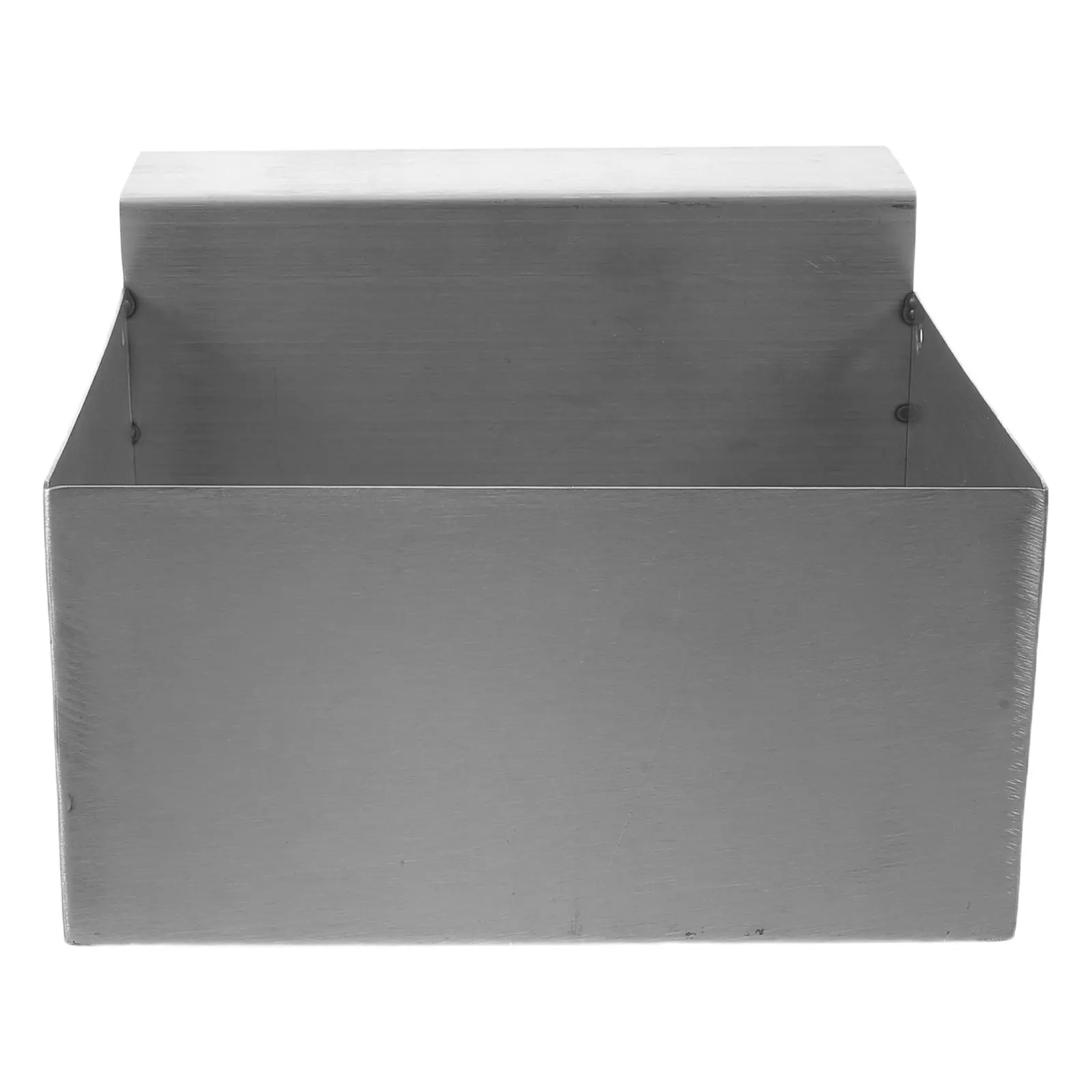 Stainless Steel Hanging Vanity Waste Bin Lid Wall Mounted Makeup Desk Compact Cabinet Door Garbage Container Organizer Rustproof