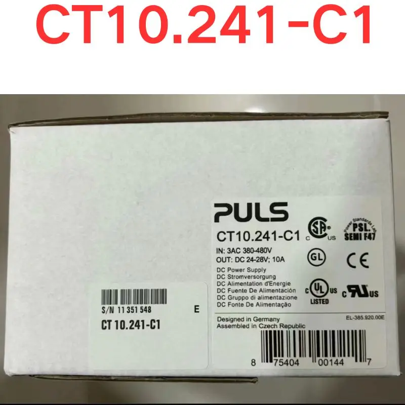 

brand-new, Power supply CT10.241-C1 Prices can be discounted