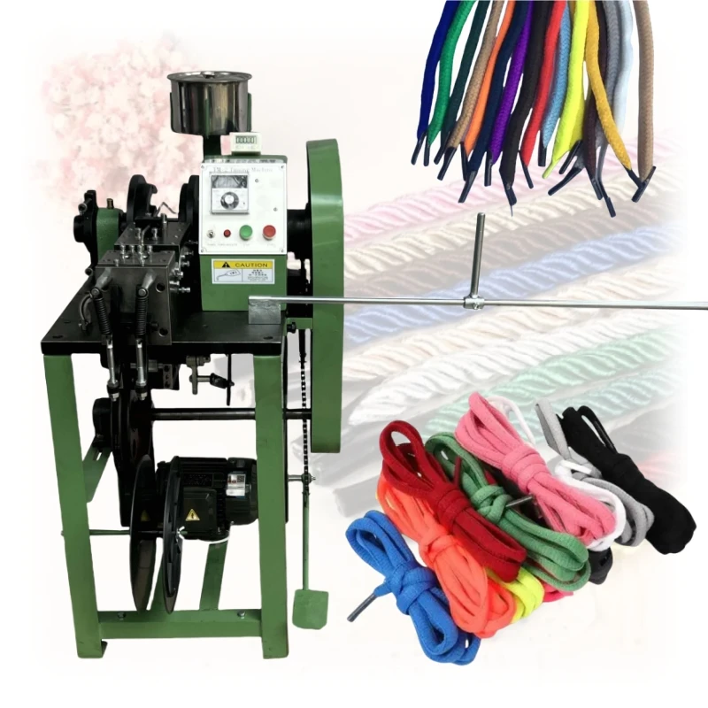 

Automatic Shoelace Aglet Plastic End Tipping Machine