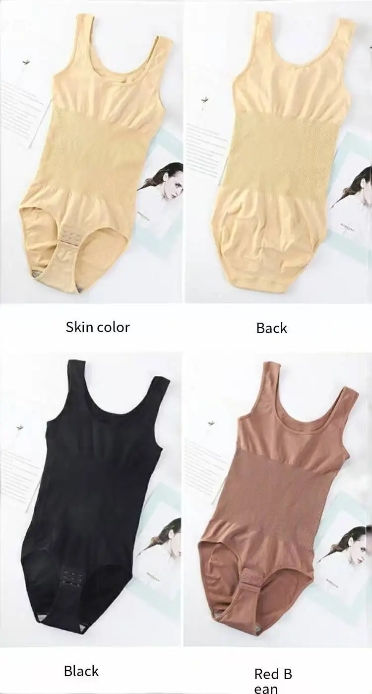 All-Day Comfort Shaping Bodysuits: Light Compression, Open Crotch Design, Perfect Shapewear for Every Day
