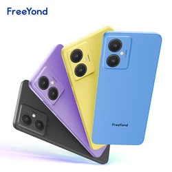 Freeyond-F9sスマートフォン,64GB/128GB,13MP,デュアルリアカメラ,5000mah,6.6 hd