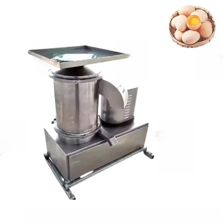 Custom Commercial Stainless Steel Egg White Separator Machine Fresh Egg Liquid Breaking Food Processing Equipment