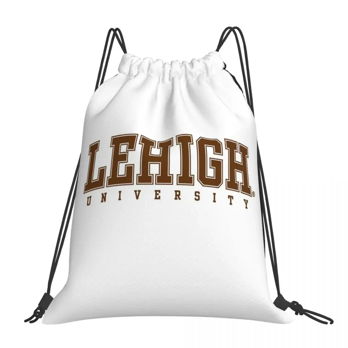 Lehigh University Backpacks Fashion Portable Drawstring Bags Drawstring Bundle Pocket Shoes Bag BookBag For Man Woman School