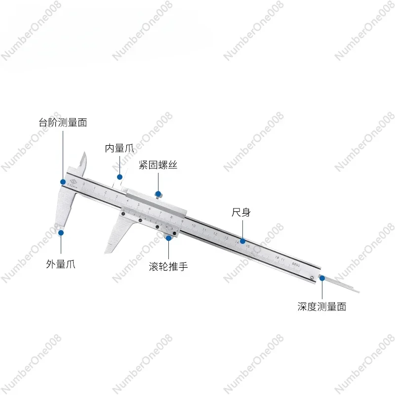 Caliper Industrial Grade Digital Display Stainless Steel Caliper High Precision Measuring Tool Accessories Vernier