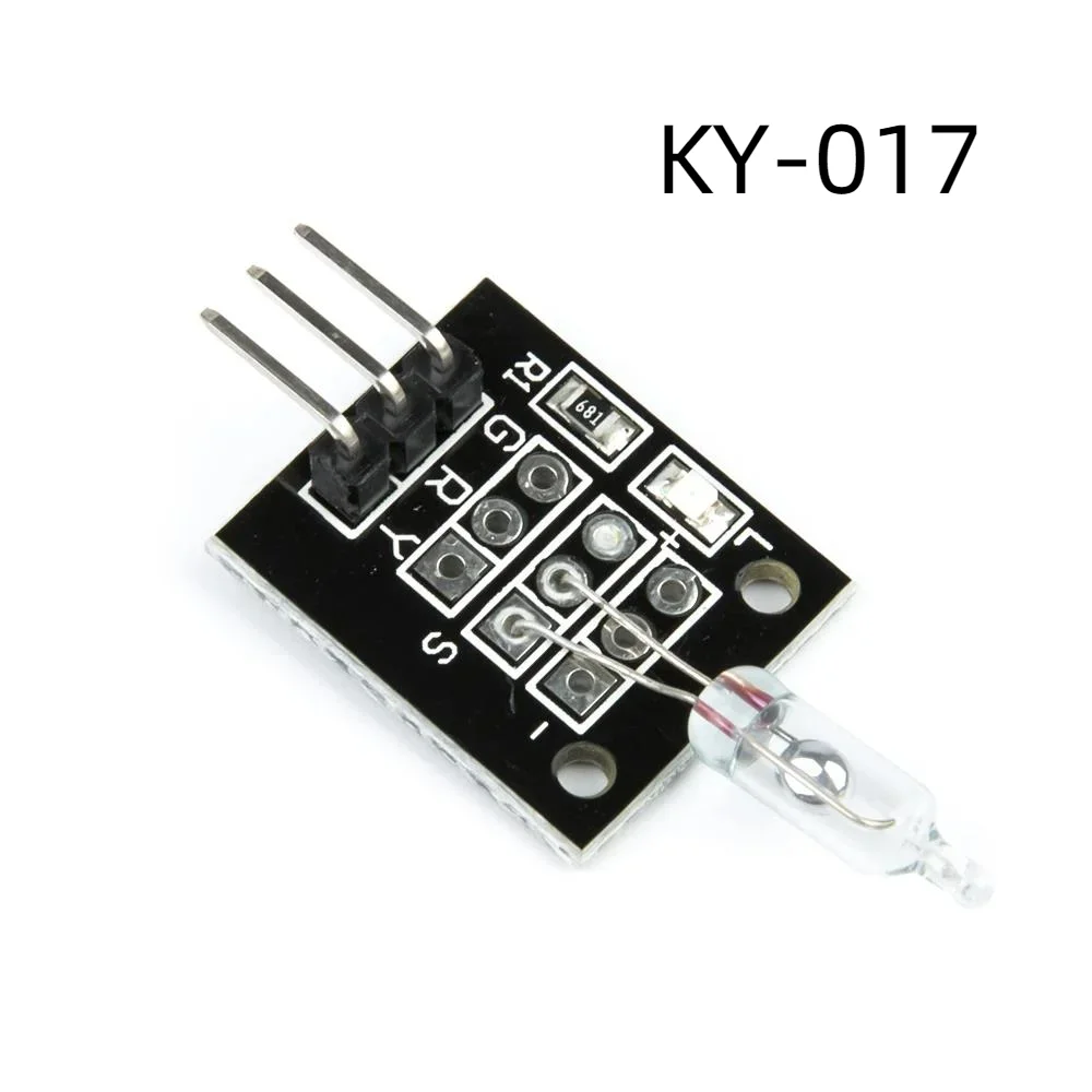 5 pezzi KY-017 modulo interruttore a mercurio a 3pin KY017