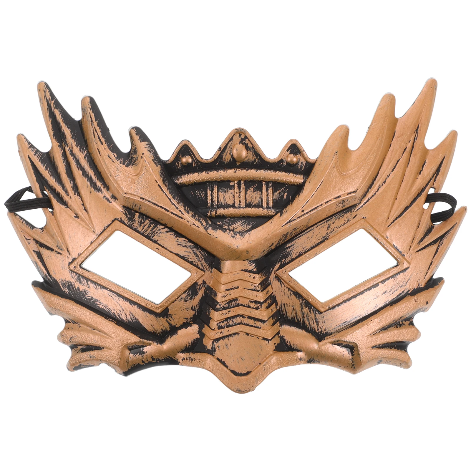 

Bronze Eye Mask Plastic Wear Women Halloween Costume Cosplay Eyemask Masquerade Masks Festive Tassel Half Face Adjustable Strap