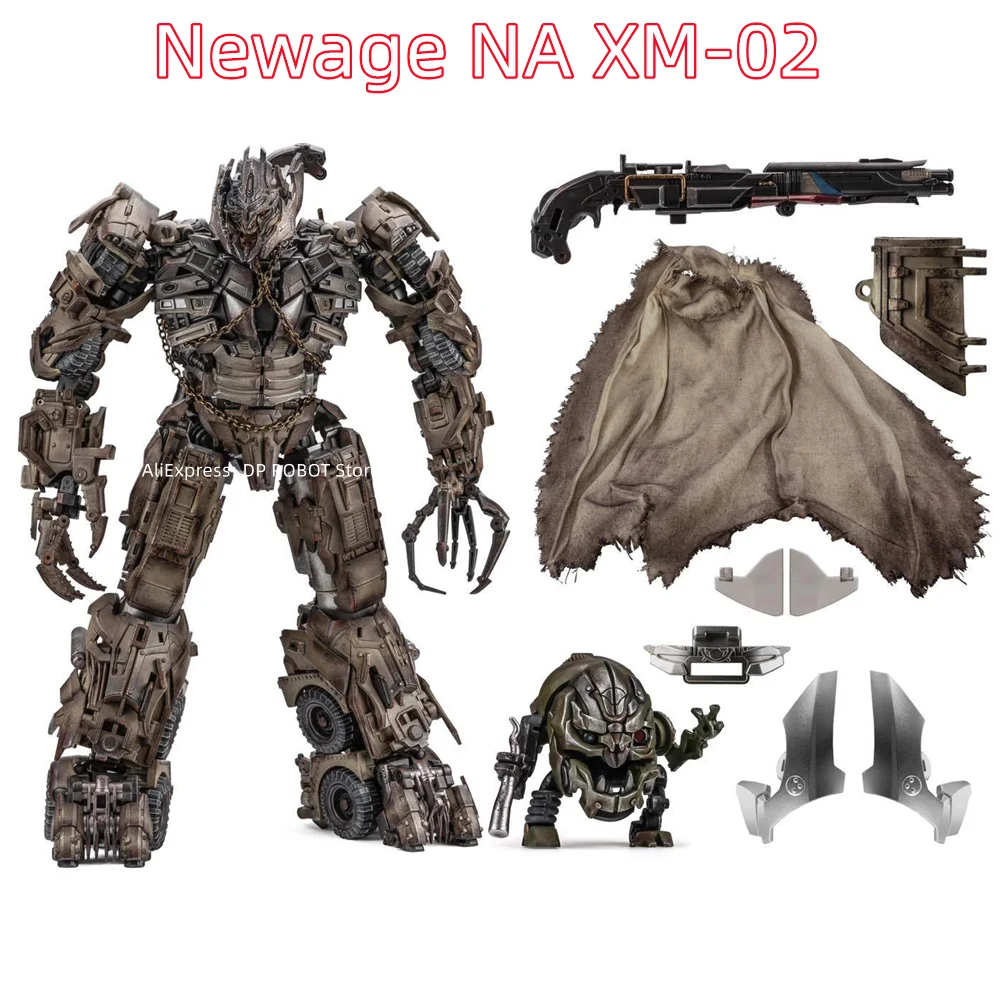 【IN STOCK First Batch] Transformation Newage NA XM2 XM-02 DUEL Megatank Action Figure Robot TOYS