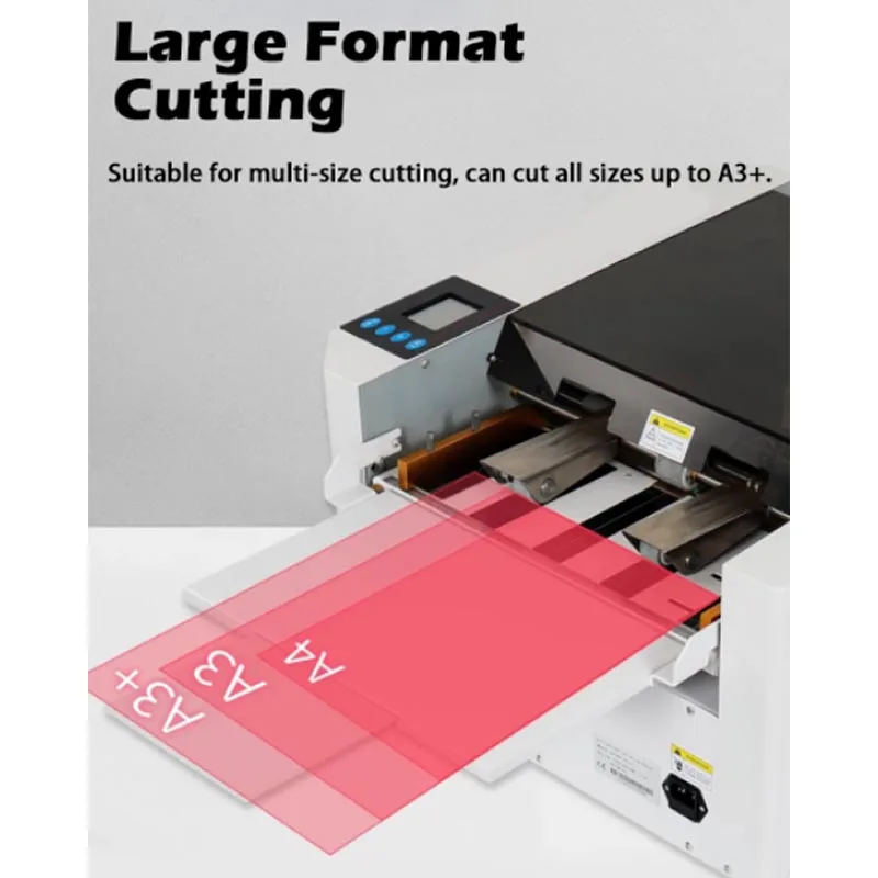 

Electric Business Card Cutter 220v Multifunctional Intelligent A3+ Business Card Cutting Machine 9000 Sheets/h Cutter Customized