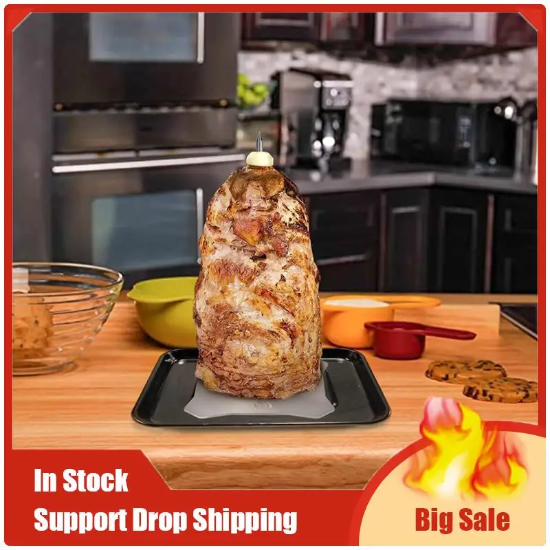 

Top Deals Stainless Steel Vertical Meat Spit BBQ Skewer Stand For Enjoyable Indoor And Outdoor Grilling Experiences