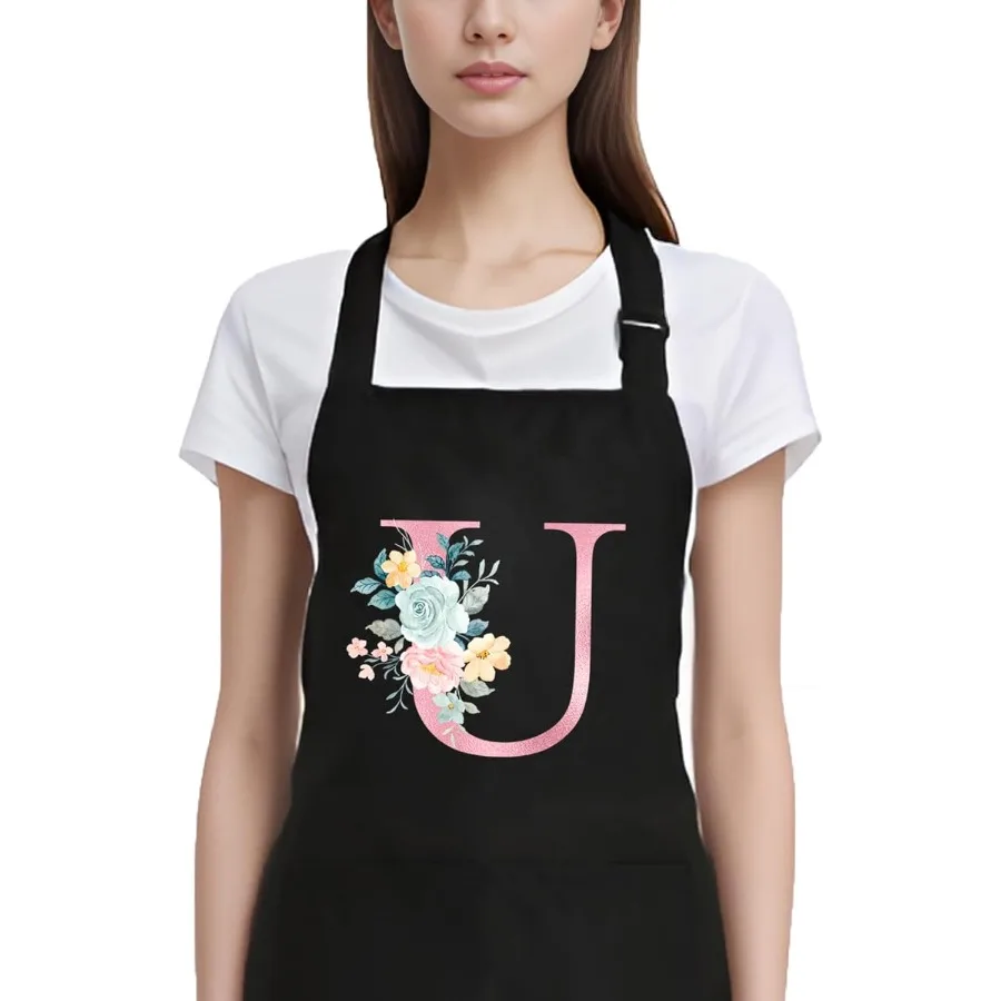 

Persolized Aprons for Women with Pockets for Cng Kitchen Baking Cute Gts for Mom Birthday Christmas