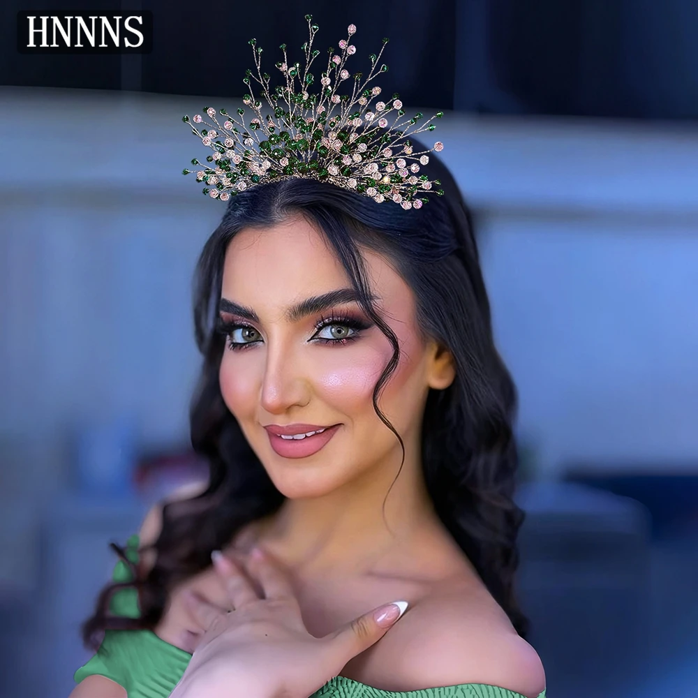 

HNNNS Fashion Crystal Ladies Hair Comb Forest Theme Dress Up Accessories Birthday Party Prom Hair Piece Bridesmaid Jewelry A326