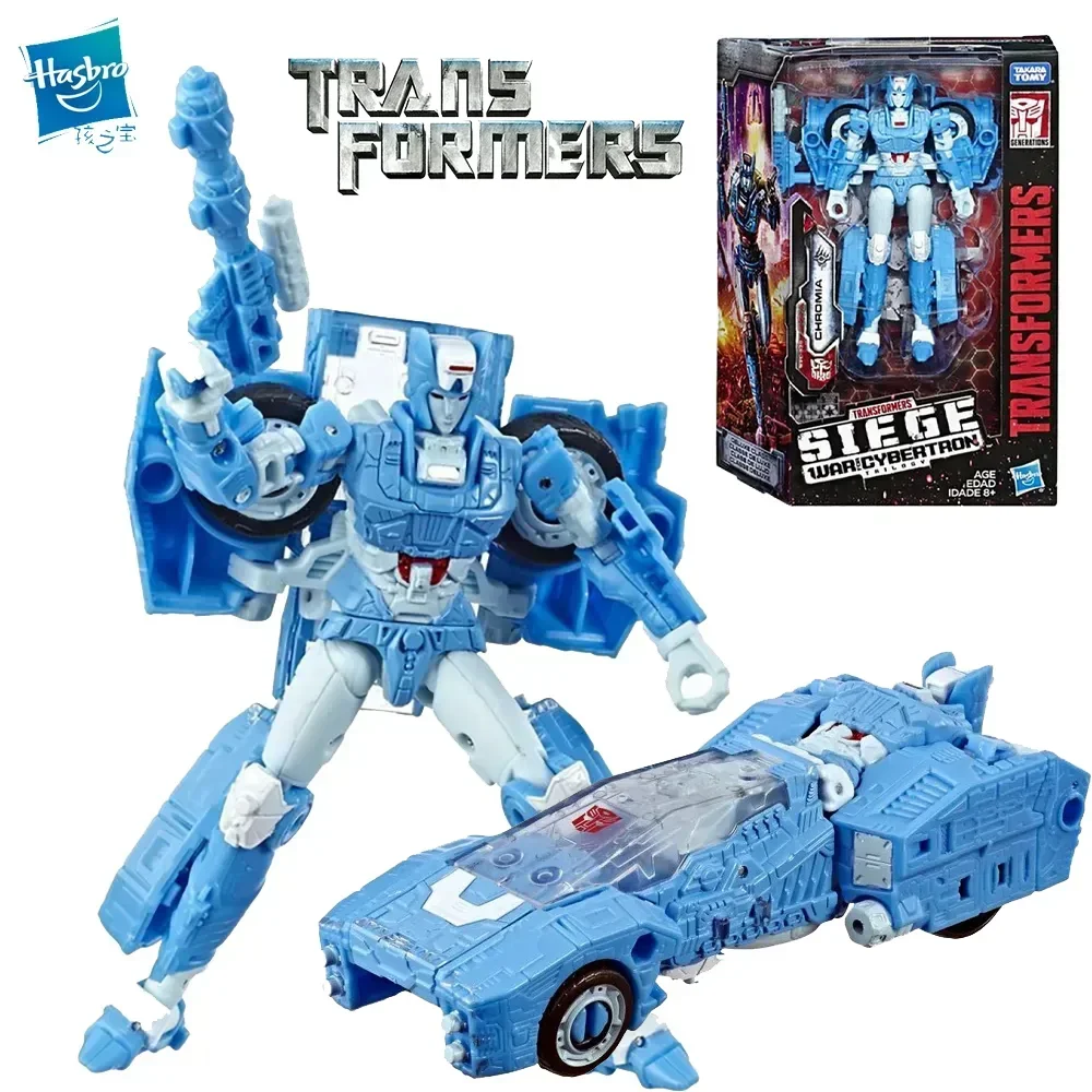 

Hasbro Transformers Siege Series War for Cybertron WFC-S20 Chromia Deluxe Class Original Action Figure Toy Gift Collection