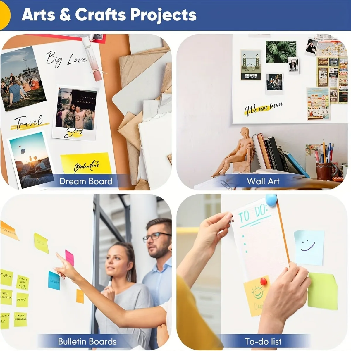 กระดาษคราฟท์สีขาวขนาด 50 ซม.x10 ม., กระดาษห่อคราฟท์ป้องกันสิ่งแวดล้อม, บรรจุภัณฑ์ของขวัญ, ภาพวาด, งานฝีมือ, กระดานข่าวฯลฯ