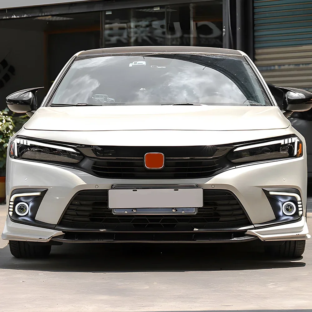 مجموعة مصابيح السيارة الأمامية لهوندا سيفيك 11Th 2021-2024 Led المصابيح الأمامية للسيارات ترقية عالية تكوين 3 ملحقات عدسة العارض