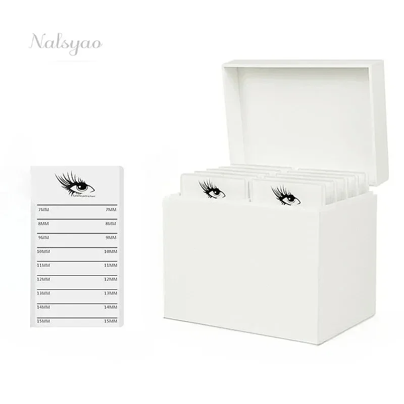 Wholesale CNKESS Beauty Salon 10 Layers Acrylic Eyelash Extensions Storage Box Lash Tile Palette Organizer