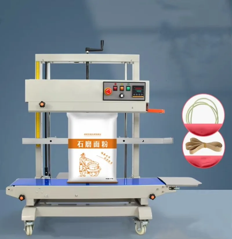 

FR-1100V Vertical Continuous Band Sealing Machine Food Plastic Bag Sealing Machine