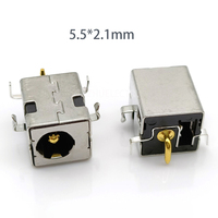 1PCS 5.5*2.1mm DC Power Jack Socket Female Connector High Current Sink Board 5.5X2.1 DC Power Socket For ASUS Laptop Power Jack