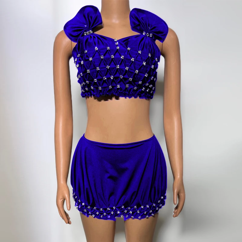 Costume de brevSexy en Tricot pour Femme, Tenue de Festival, ix, Pôle brev, Bikini, Bar, Ds Dj, Vêtements de Scène, XSaster 75