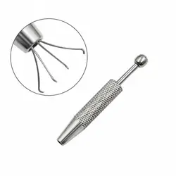 4 Claws Prong Holder Ball Bead Pick-up Tool for Stone Prong Holder Chip Grabbing Diamond Gems Prong Holder Tweezer