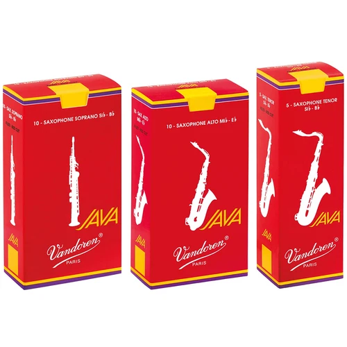 FRANCIA Vandoren caja roja Java Eb Cañas para saxofón Alto Bb Soprano Tenor SAX Reed
