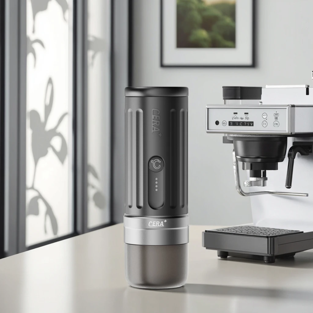 

Новая портативная электрическая кофеварка 2026 года на аккумуляторе для молотого кофе, для дома, автомобиля, автофургона, улицы, ЕС