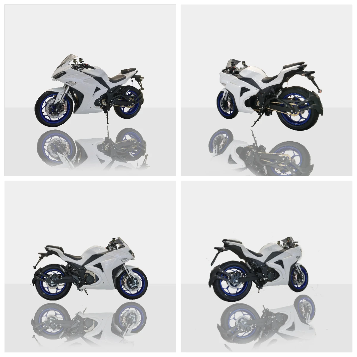 

STLF Luyuan Мотоцикл Мощный длинный круиз 2-местный электрический мотоцикл