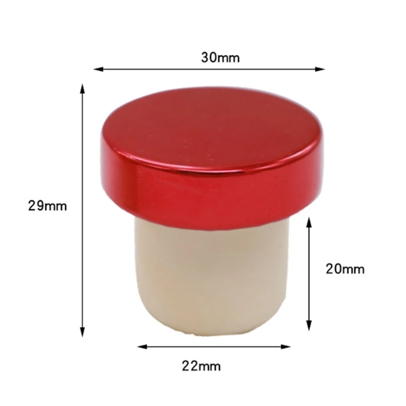 DIY Craft Sealing Party ขวดไวน์ Stopper อุปกรณ์บาร์ปลั๊ก Cork เบียร์แชมเปญนำกลับมาใช้ใหม่ T รูป