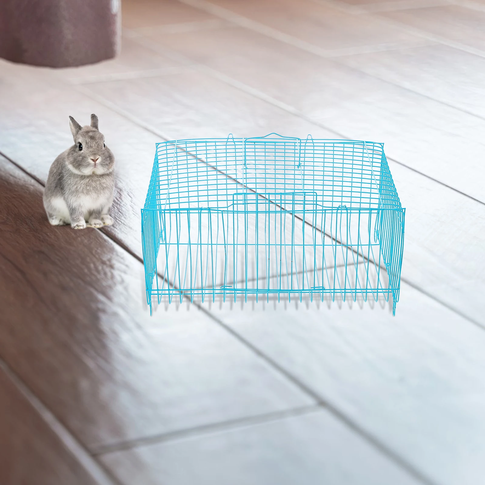 

Portable Cage Small Pet Hamster Carrier Travel Case For Parrot Cockatiel Wire Bird Cages Breathing Spacious Outdoor Handheld