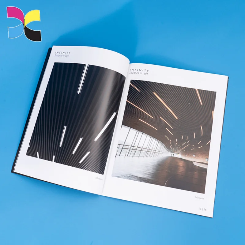 custom.Eco Friendly Custom Printing Service Paper Colorful Booklet Catalogue Brochure Printing