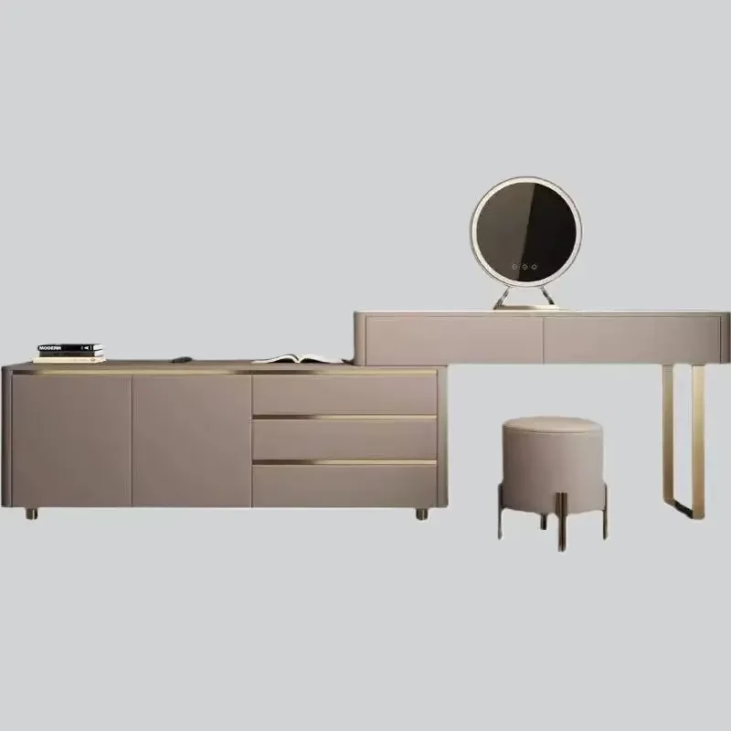 Luxury Dressing Table Drawer Nordic Bedroom Luxury Design Dressing Table Multifunctional Classic Coiffeuse De Chambre Decor