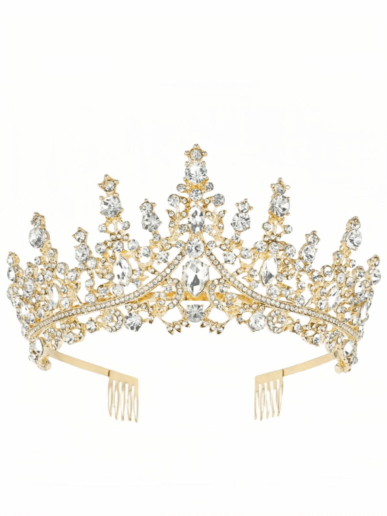 

Crystal Birthday Tiara Crown For Women Adult Party Headpiece