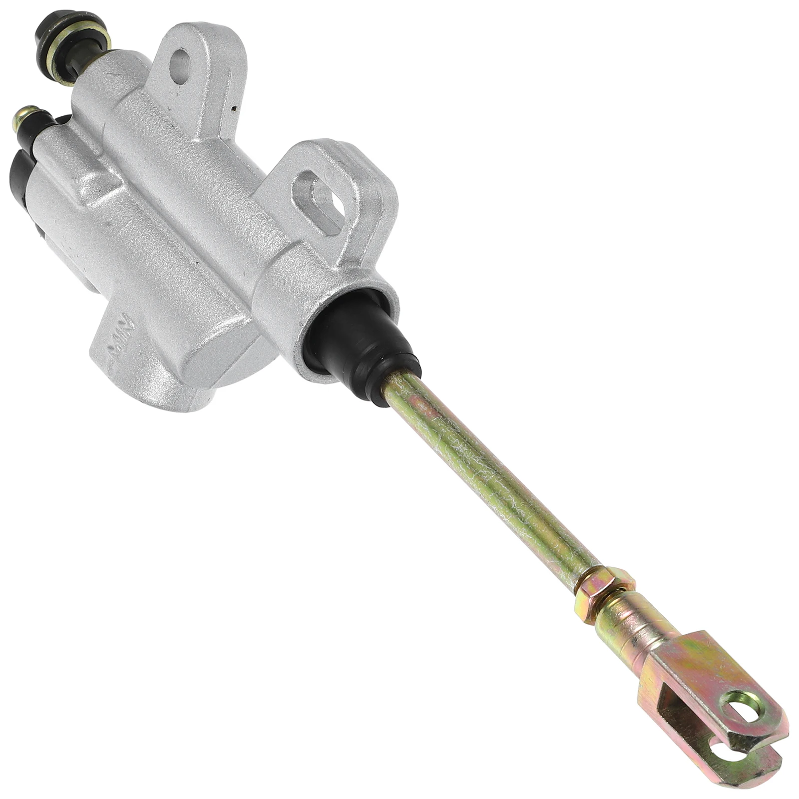 

Motorcycle Master Cylinder 8Mm High Strength Metal Rear Brake Hydraulic Cylinder with Extended Lever Quick Response Rear Brake