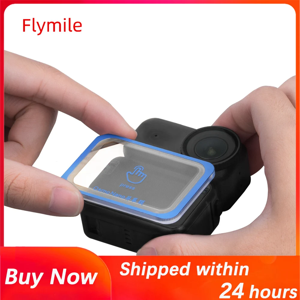 

Flymile Screen Protector For DJI Osmo Nano,Tempered Glass Protective Film,Scratch & Wear resistantfor DJI Nano Accessories