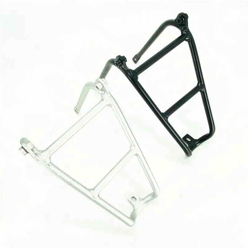 Use For Brompton Bike Mini Rear Rack Q-Type Aluminum Alloy Rear Luggage Carrier and Easywheel Folding Bike Part