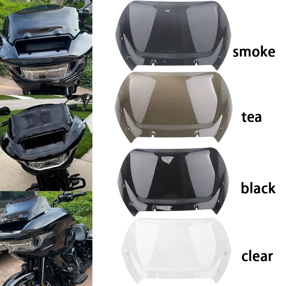 

Для Harley Road Glide CVO/SE FLTRXSE CVO ST FLTRXSTSE мотоцикл 12 "обтекатель лобового стекла дымовой дефлектор спойлер