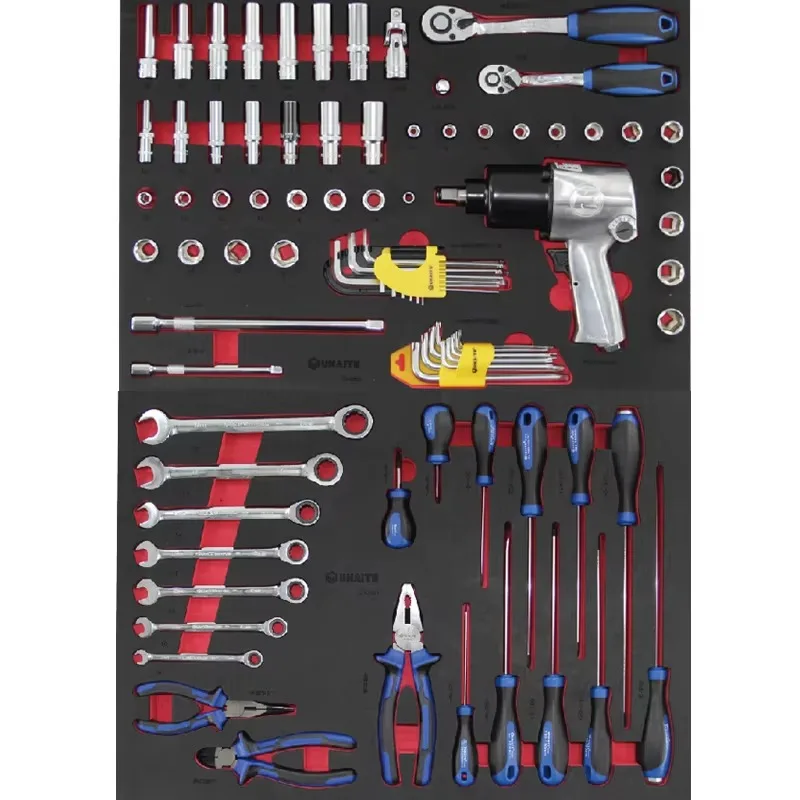 166 Pieces Insulated New Energy EV Sheet Metal Tool Set EV Hybrid Car Sheet Metal Tool With Cart
