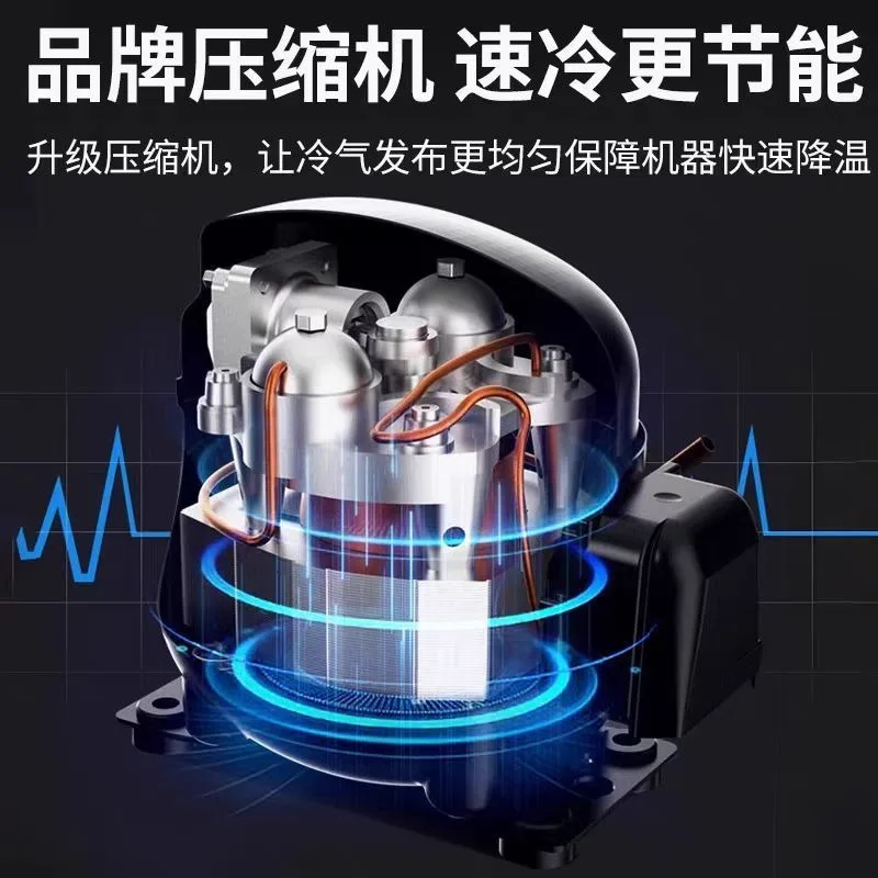A la carte cabinet, fresh-keeping refrigerator, hot pot restaurant Malatang cabinet, barbecue refrigerator