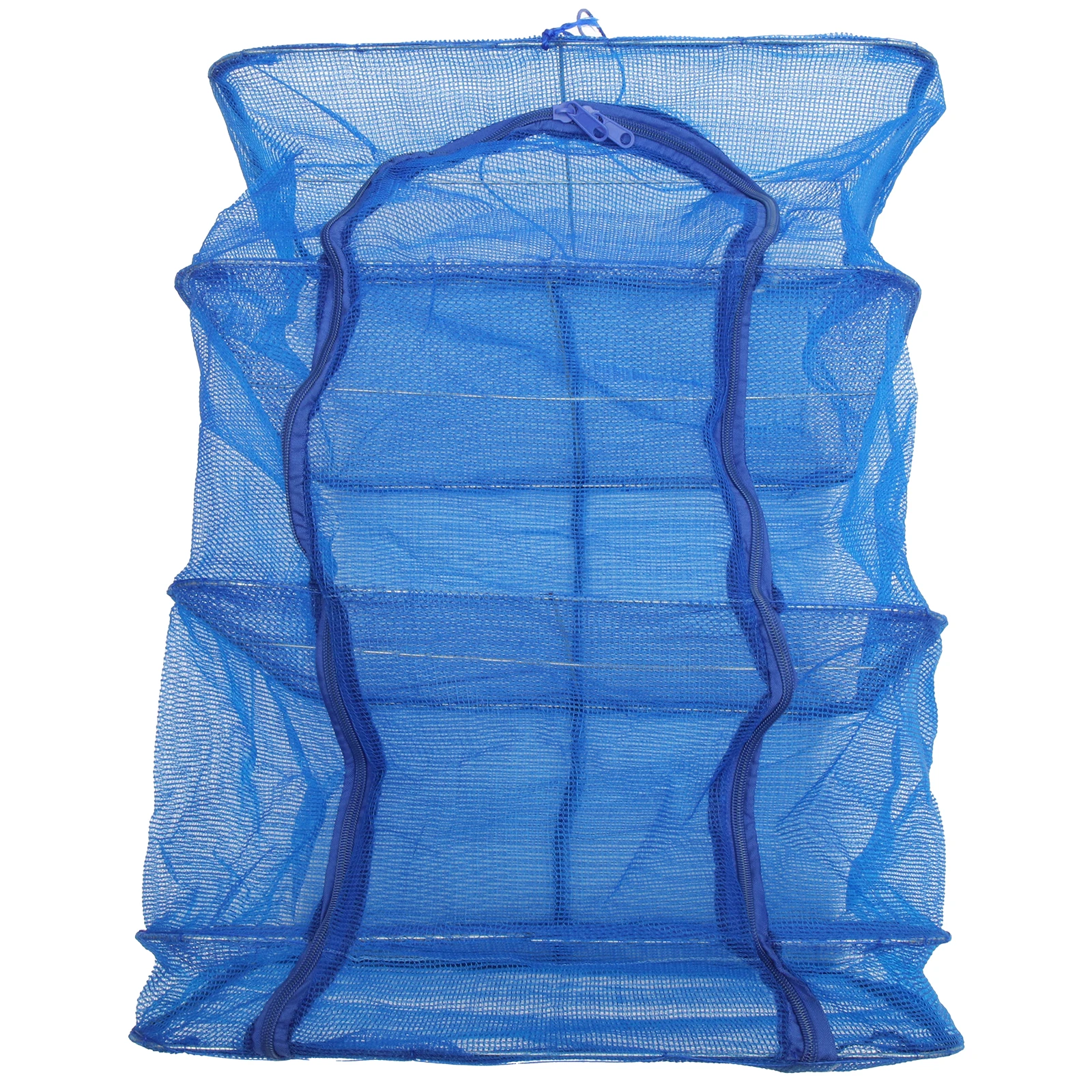

Fish Cage Network Hanging Mesh Dryer Durable Nylon Shrimp Vegetable Fruit Multi-layer Breathing Foldable Storage