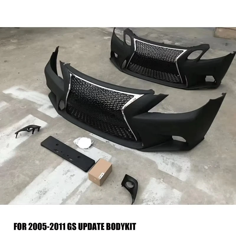 

New Styling Facelift 2005-2011 GS300 CONVERSION KIT to 2015-2018 GS300 Body Kit for PP MATERIAL GRILLE WITH BUMPER