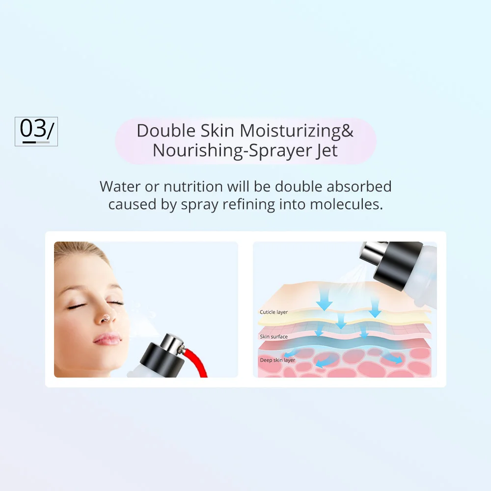 4 in 1 Diamant Mikrodermabrasion Dermabrasion Maschine Wasser Spray Peeling Schönheit Maschine Falten Gesicht Peeling Maschine