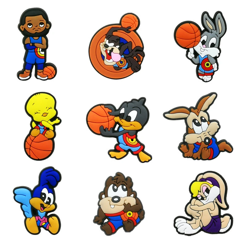 Single Sale 1pcs Bunny Shoe Charms Accessories Decorations PVC Classic Clog Buckle for Kids Party Xmas Gifts image 5
