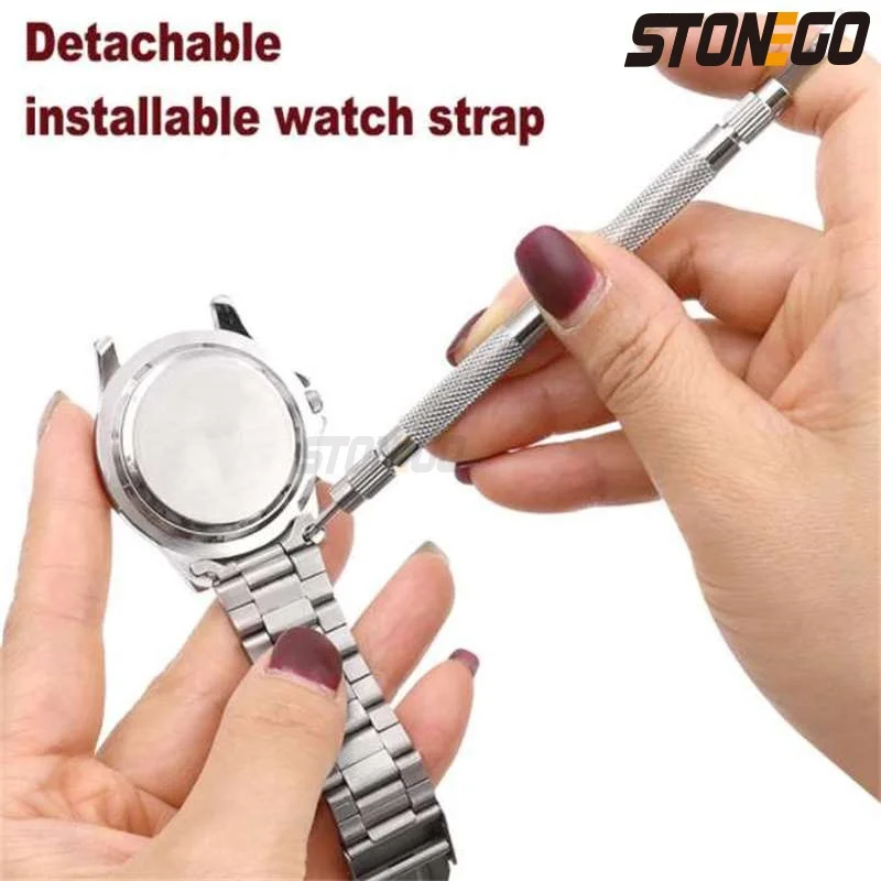 5Pcs Professional Watch Repair Tool Kit Spring Bar Remover Bracelet Opener Pin Tool Set for Watch Band Replacement Repair