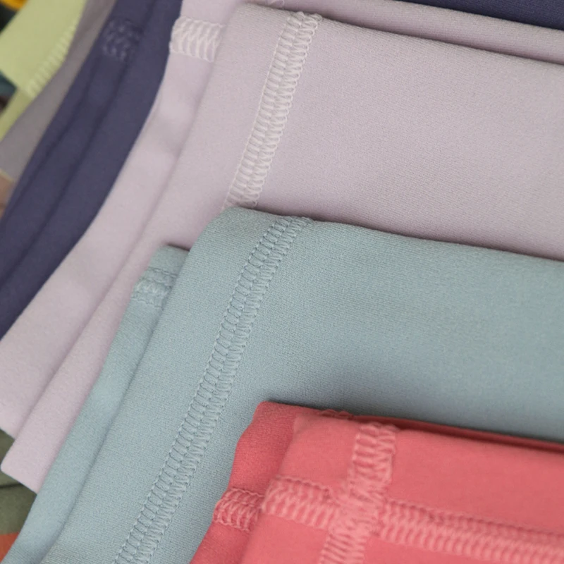 Women's Hip Up Yoga Pants Fitness Leggings Soft Naked-Feel Nylon Sport Pants Women's Athletic Tights High Waist Gym Jogging