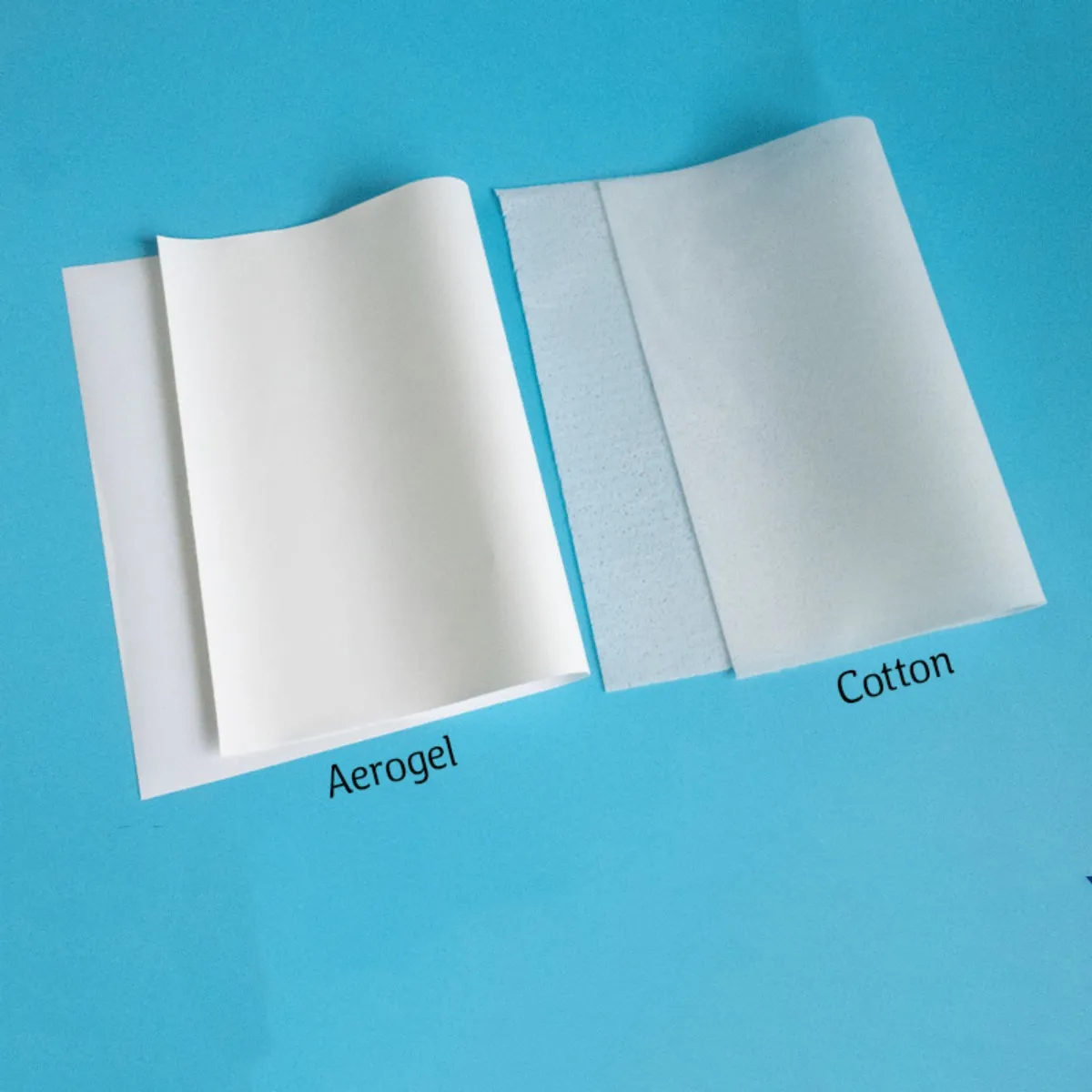 Ultra-thin Thermal Insulation Aerogel Film Thermally Insulating 200mm X 300mm Heat Preservation Cotton