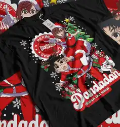 Momo Ayase Dandadan Anime Christmas T-Shirt Japanese Graphic Tee Perfect Gift For Anime Fan All Size
