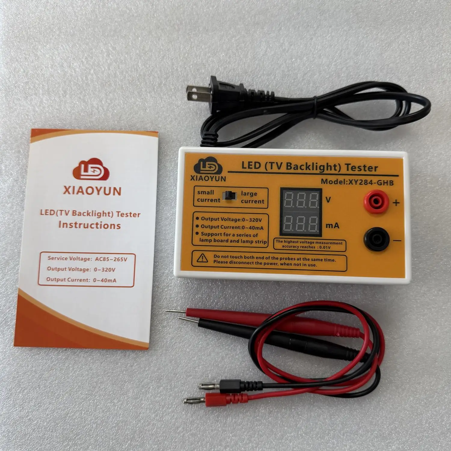 

Выход 0-320 В светодиодные лампы, бусины, лента подсветки, светодиодный тестер для всех размеров ЖК-телевизоров, не разборка экрана