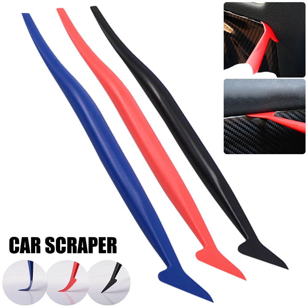 3Pcs Vehicle Stickers Vinyl Wrap Tool for BMW 135i 128i X1 E82 E84 E81 E87N Flexible Contoured Scraper for Seam Stuffing