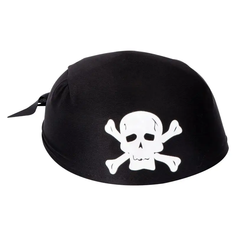 

1pc Pirate Hat Durable Decorative White Party Supplies Pirate Hat for Halloween Masquerade Party