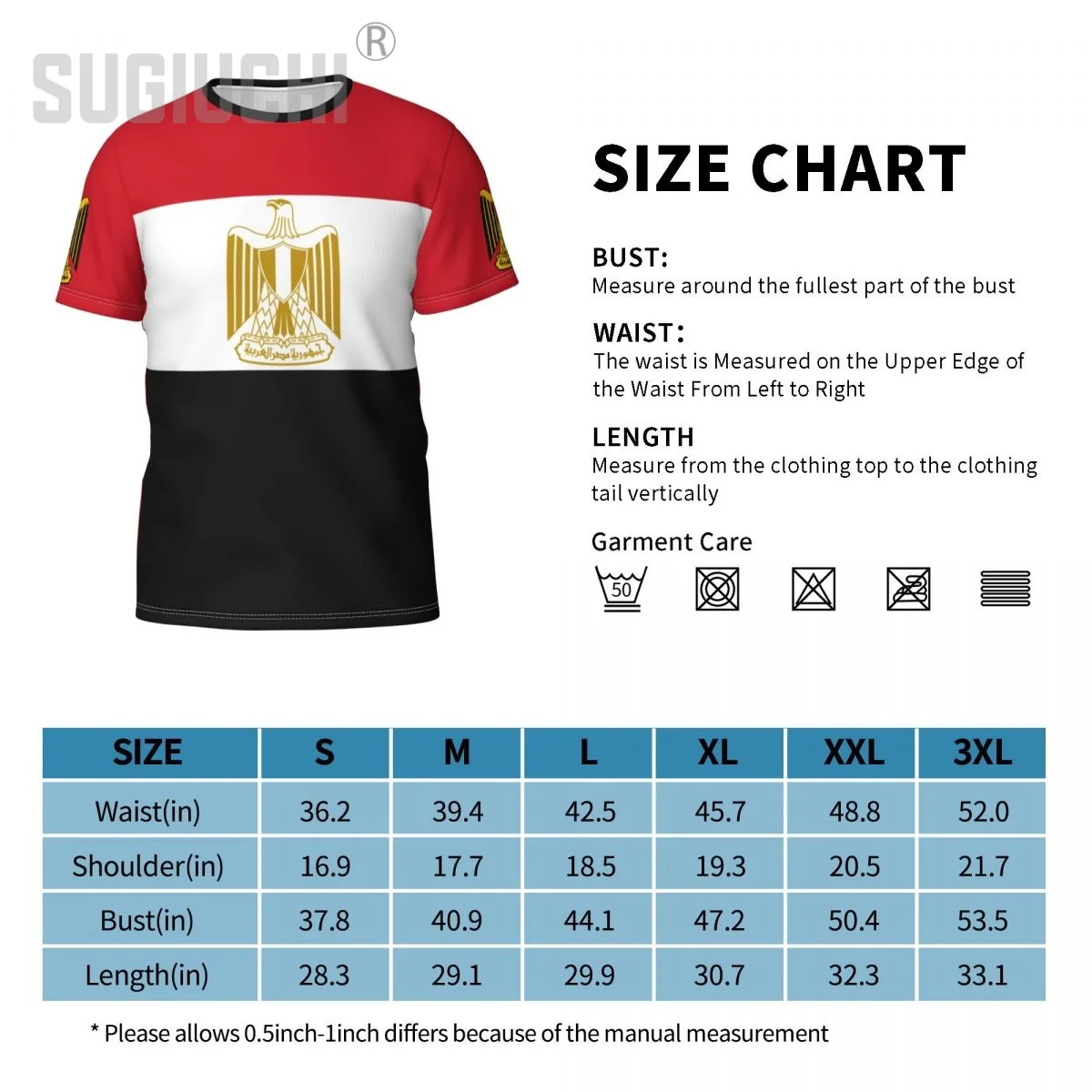Custom Name Number Egypt Flag Emblem 3D T-shirts Clothes For Men Women Tees jersey Soccer Football Fans Gift T shirt image 6